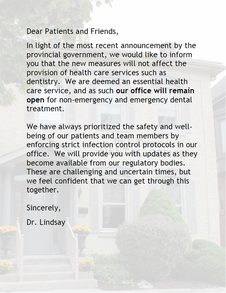 News Dr. Lindsay Tuckwood London Dental Care London Ontario